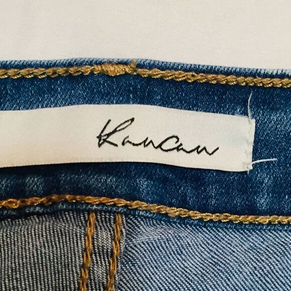 KANCAN  “ESTILO” DESTROYED DENIM JEANS - Picture 6 of 7